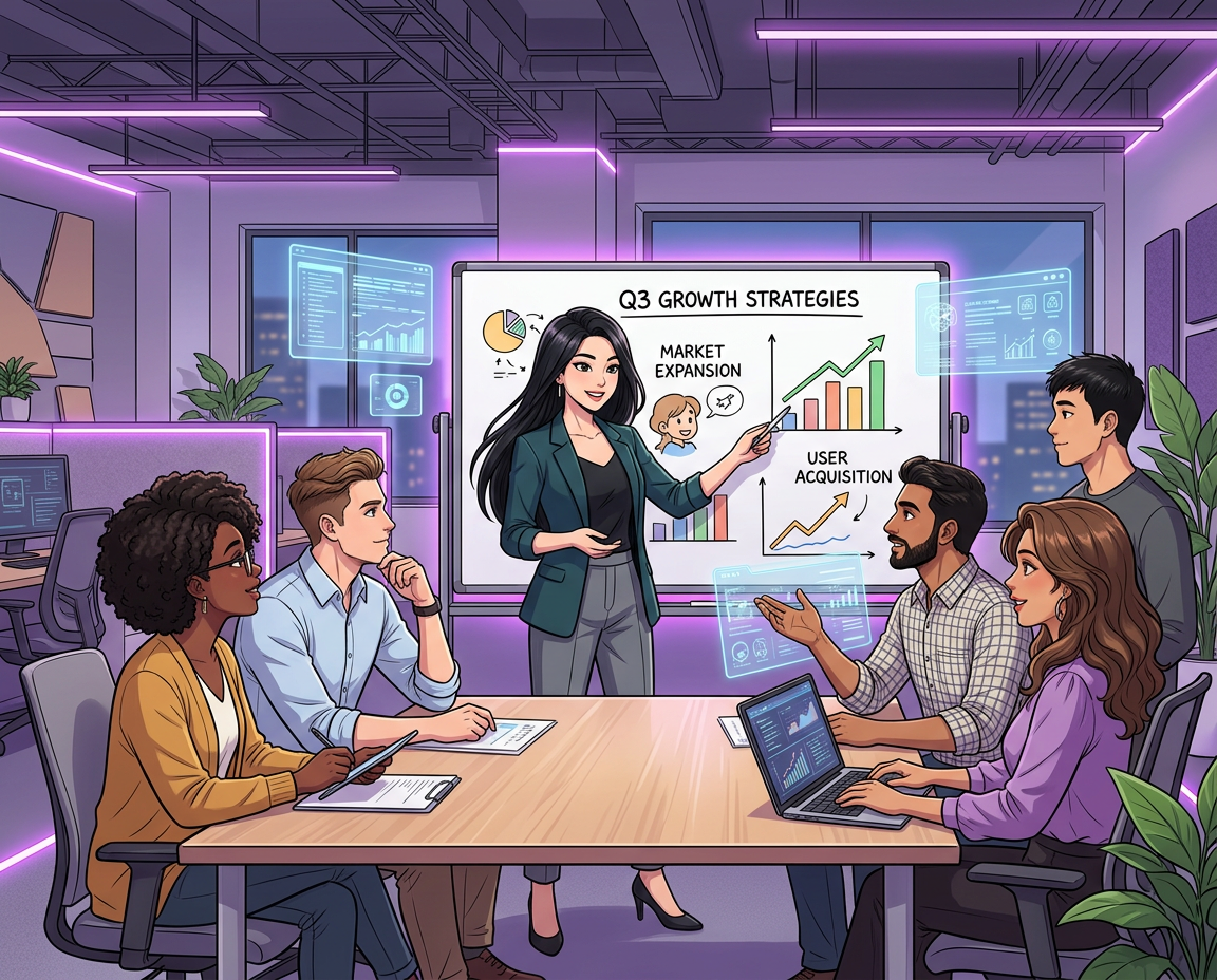 GMG科技团队日常工作协作场景